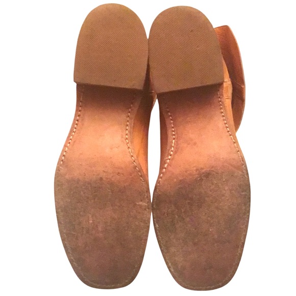 FRYE Campus Knee High OTK 80’s Tall Fold Down Cuff Leather Saddle Boots Size 10 - Picture 13 of 16